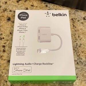 Belkin lightning audio+charge rockstar
